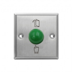 Mushroom Stainless Steel Exit Button EB21M