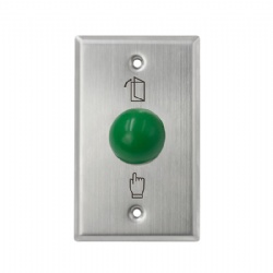 Mushroom Stainless Steel Exit Button EB23M