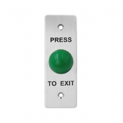 Mushroom Stainless Steel Exit Button EB42M